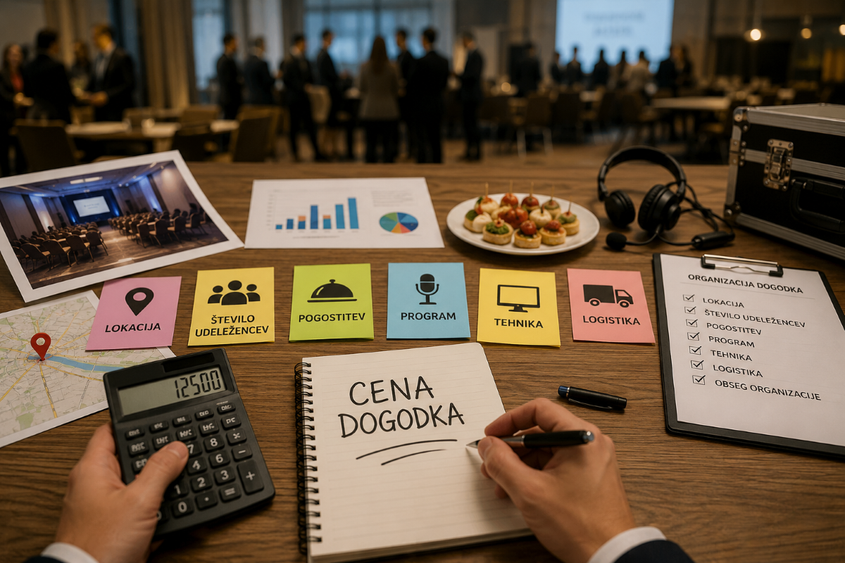Cena poslovnega dogodka